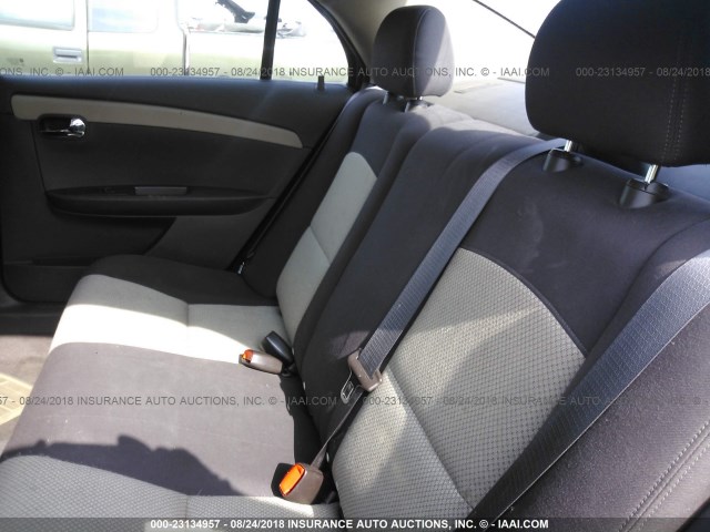 1G1ZC5E18BF385278 - 2011 CHEVROLET MALIBU 1LT ყავისფერი ფოტო 8