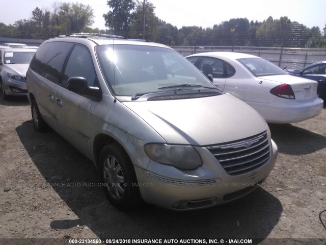 2C4GP64L85R433399 - 2005 CHRYSLER TOWN & COUNTRY LIMITED GOLD photo 1