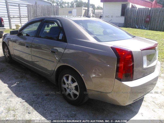 1G6DM57T060207356 - 2006 CADILLAC CTS TAN photo 3