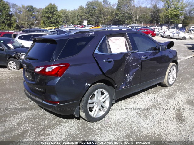 3GNAXVEV2JS510837 - 2018 CHEVROLET EQUINOX PREMIER PURPLE photo 4