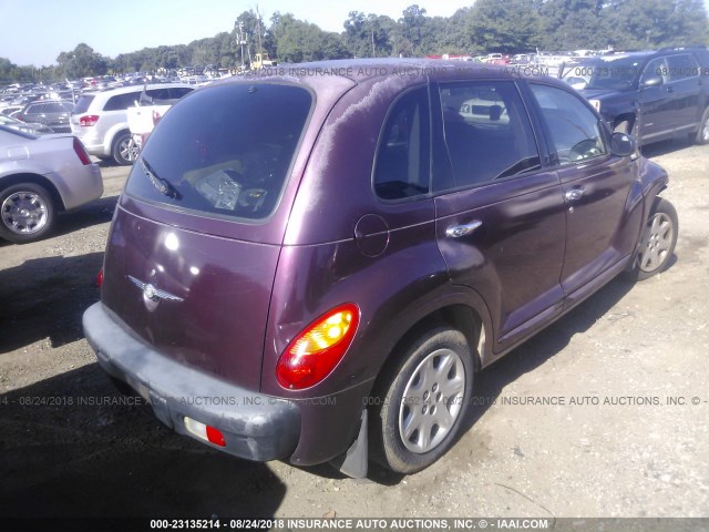 3C4FY48B82T293894 - 2002 CHRYSLER PT CRUISER CLASSIC PURPLE photo 4