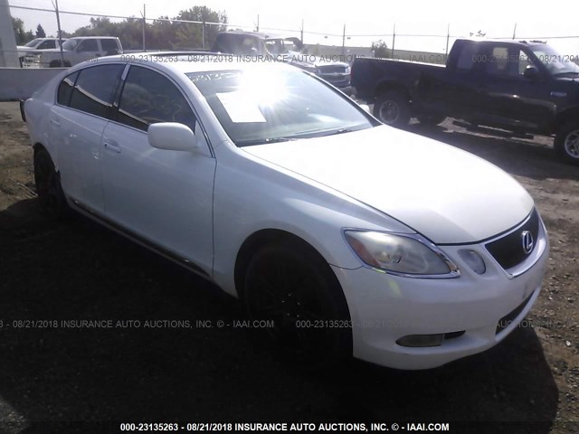 JTHCH96S860020779 - 2006 LEXUS GS GENERATION 200 300 WHITE photo 1