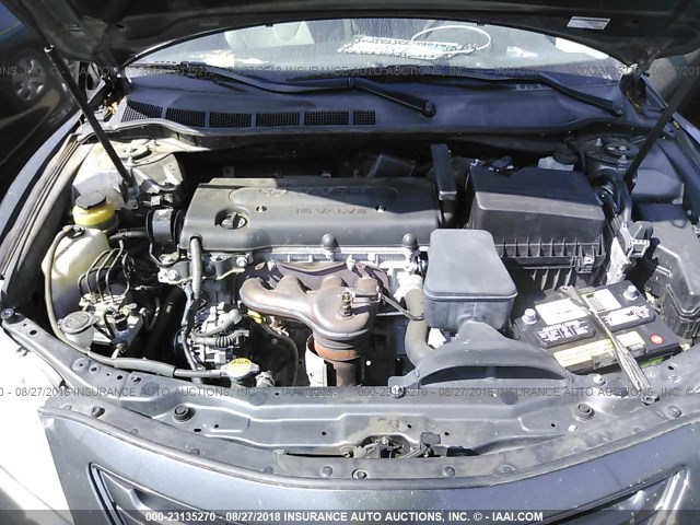 4T4BE46K19R118107 - 2009 TOYOTA CAMRY SE/LE/XLE GRAY photo 10