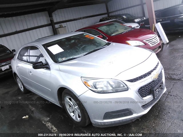 1G11A5SL3FU138325 - 2015 CHEVROLET MALIBU LS SILVER photo 1