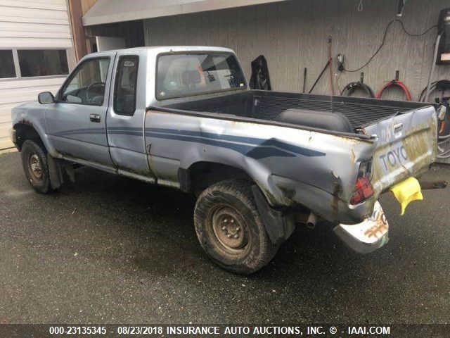 JT4RN13PXL6012410 - 1990 TOYOTA PICKUP 1/2 TON EX LNG WHLBSE DLX BLUE photo 3