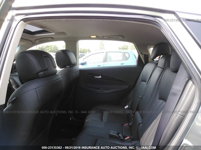 JN1BJ0RR8HM413119 - 2017 INFINITI QX50 GRAY photo 8