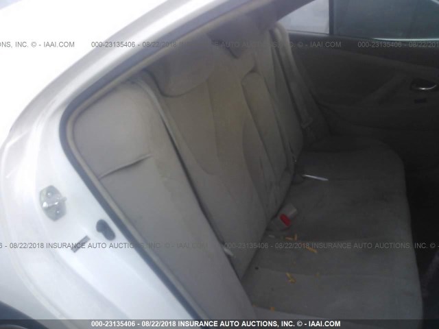 4T1BE46K07U600283 - 2007 TOYOTA CAMRY NEW GENERAT CE/LE/XLE/SE WHITE photo 8