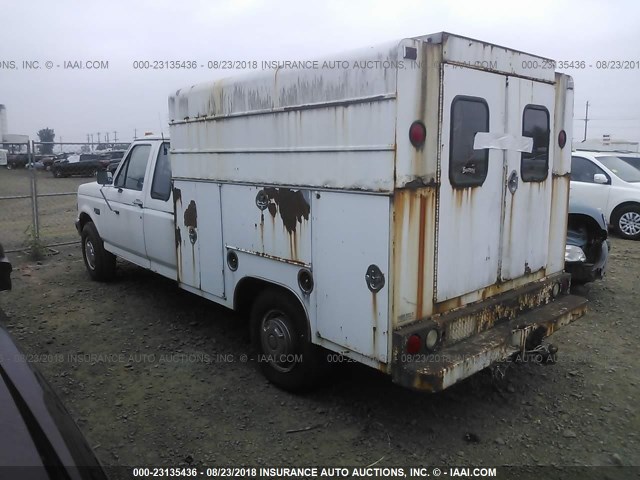 1FDHX25H5VEA87053 - 1997 FORD F250 WHITE photo 3