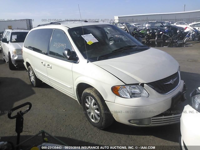2C8GT54L43R193267 - 2003 CHRYSLER TOWN & COUNTRY LXI WHITE photo 1