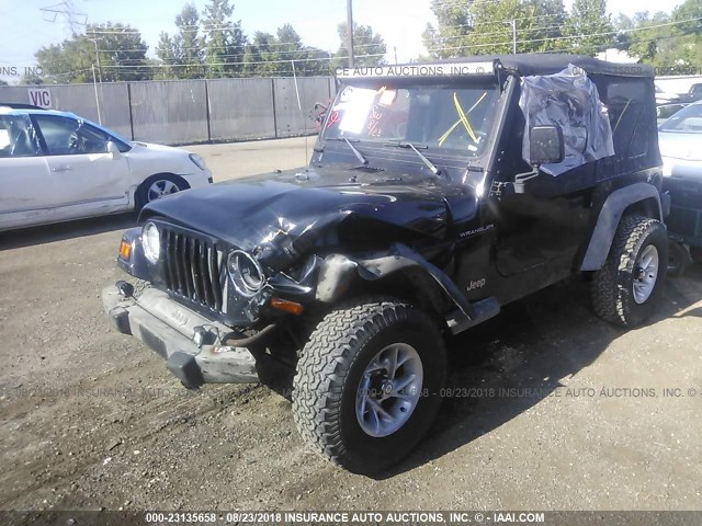 1J4FY29P1WP806017 - 1998 JEEP WRANGLER / TJ SE BLACK photo 2