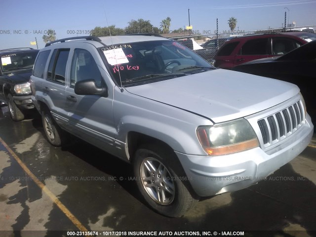 1J8GX48S94C213775 - 2004 JEEP GRAND CHEROKEE LAREDO/COLUMBIA/FREEDOM 银色 照片 1