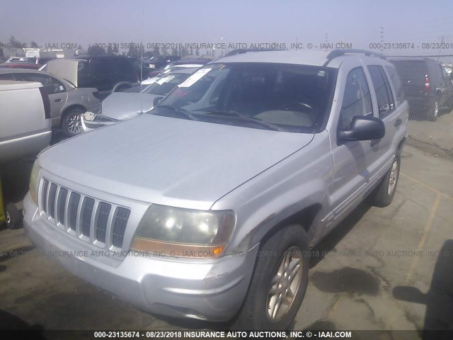 1J8GX48S94C213775 - 2004 JEEP GRAND CHEROKEE LAREDO/COLUMBIA/FREEDOM 银色 照片 2