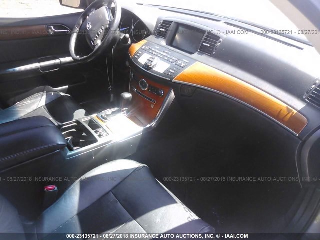 JNKAY01E47M304182 - 2007 INFINITI M35 SPORT GOLD photo 5