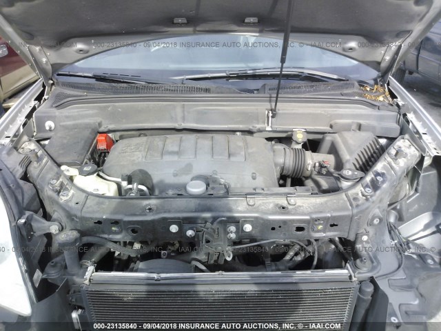 1GKKRRED1CJ396683 - 2012 GMC ACADIA SLT-1 Argent photo 10