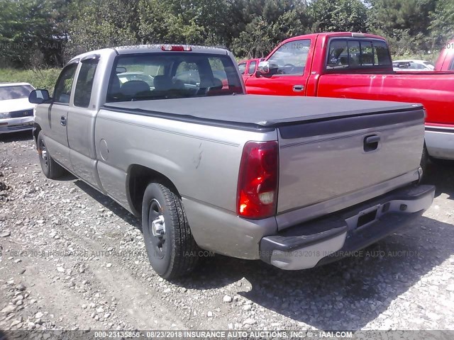 2GCEC19X231360320 - 2003 CHEVROLET SILVERADO C1500 BEIGE photo 3