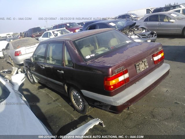 YV1LS5526R2124624 - 1994 VOLVO 850 MAROON photo 3