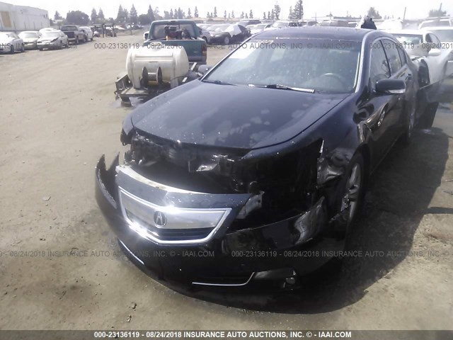 19UUA9F59DA004474 - 2013 ACURA TL TECH BLACK photo 2