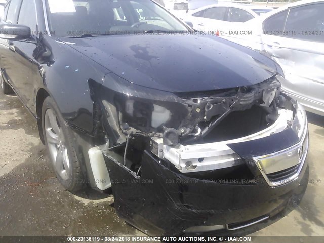 19UUA9F59DA004474 - 2013 ACURA TL TECH BLACK photo 6