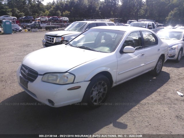 JN1CA31DXYT729049 - 2000 NISSAN MAXIMA GLE/GXE/SE WHITE photo 2