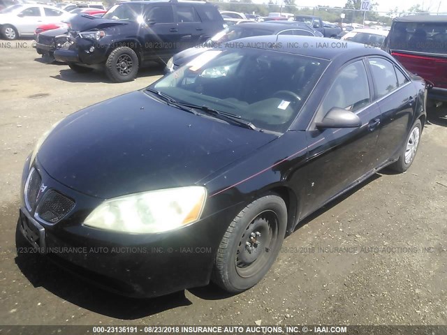 1G2ZF57B084155067 - 2008 PONTIAC G6 VALUE LEADER/BASE BLACK photo 2