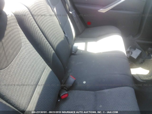 1G2ZF57B084155067 - 2008 PONTIAC G6 VALUE LEADER/BASE BLACK photo 8