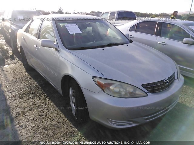 4T1BE32K03U761016 - 2003 TOYOTA CAMRY LE/XLE/SE 银色 照片 1