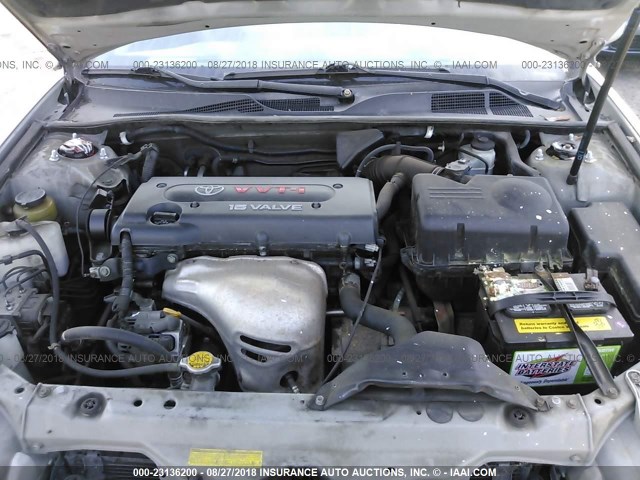 4T1BE32K03U761016 - 2003 TOYOTA CAMRY LE/XLE/SE 银色 照片 10