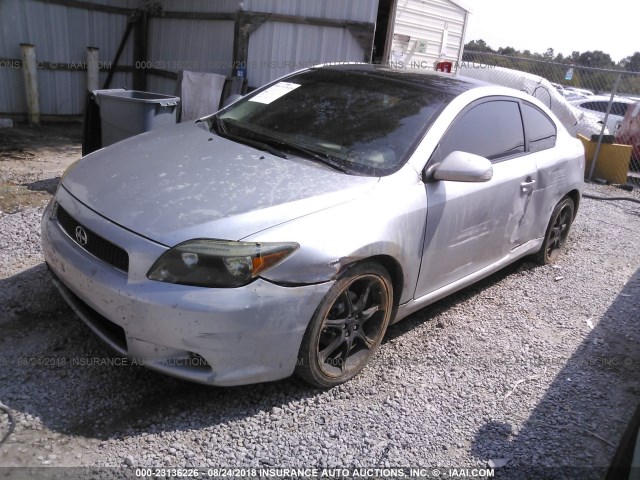 JTKDE177160075755 - 2006 TOYOTA SCION TC 银色 照片 2