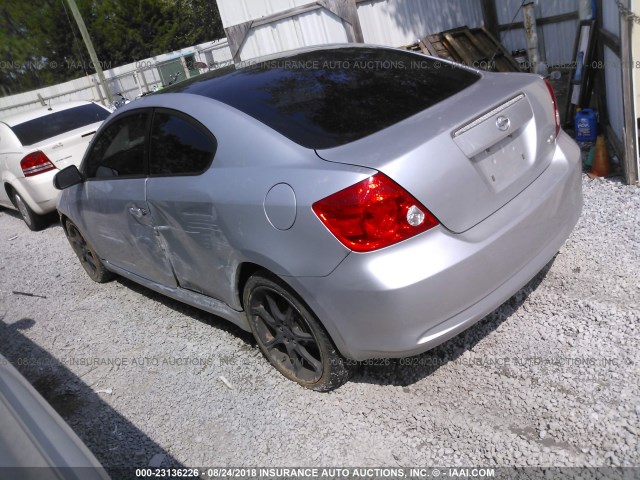 JTKDE177160075755 - 2006 TOYOTA SCION TC 银色 照片 3