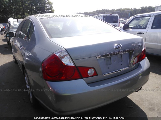 JNKAY01F37M461274 - 2007 INFINITI M35 SPORT GRAY photo 3