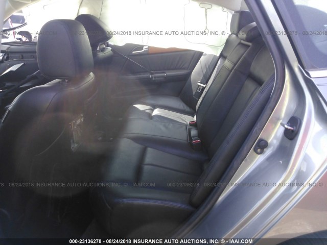 JNKAY01F37M461274 - 2007 INFINITI M35 SPORT GRAY photo 8