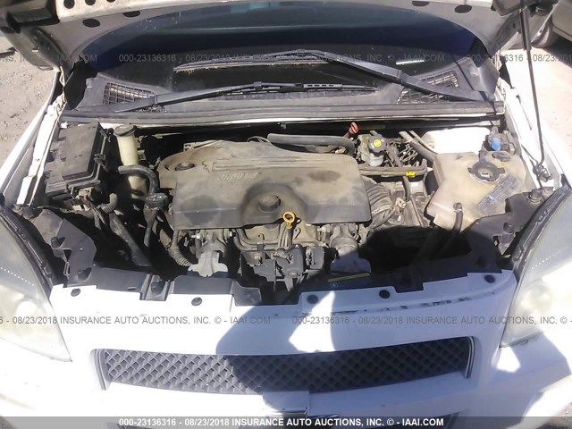 1GNDU23W57D186081 - 2007 CHEVROLET UPLANDER LS WHITE photo 10