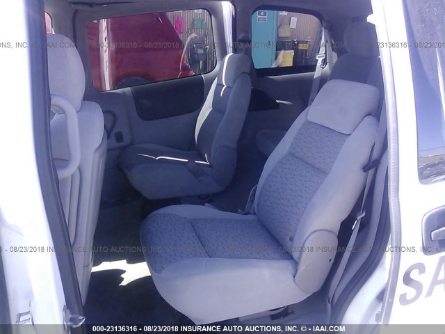 1GNDU23W57D186081 - 2007 CHEVROLET UPLANDER LS WHITE photo 8
