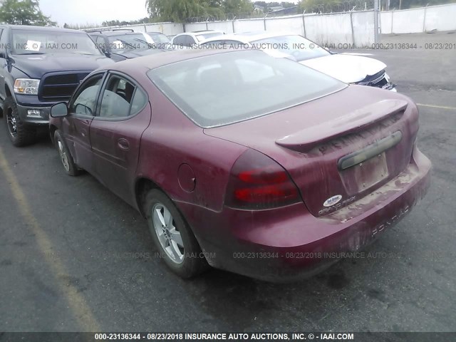 2G2WP552861167611 - 2006 PONTIAC GRAND PRIX RED photo 3