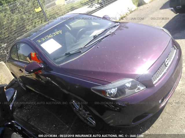 JTKDE177950032621 - 2005 TOYOTA SCION TC 勃艮第红 照片 1