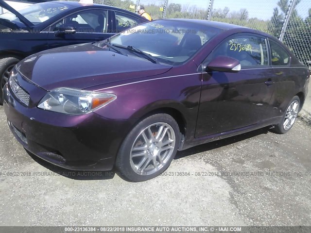 JTKDE177950032621 - 2005 TOYOTA SCION TC 勃艮第红 照片 2