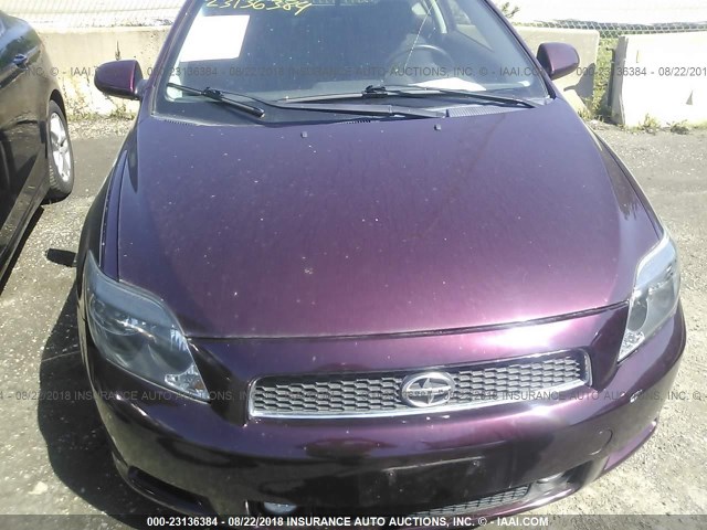 JTKDE177950032621 - 2005 TOYOTA SCION TC 勃艮第红 照片 6