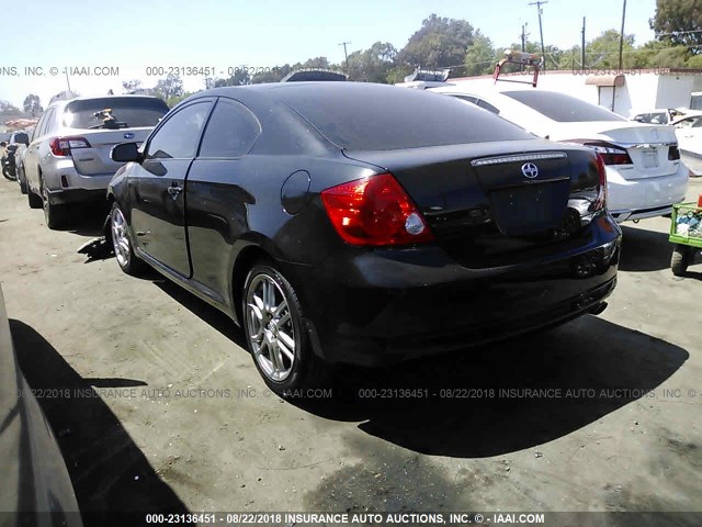 JTKDE177860122067 - 2006 TOYOTA SCION TC 黑色 照片 3
