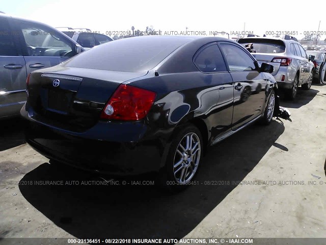 JTKDE177860122067 - 2006 TOYOTA SCION TC 黑色 照片 4