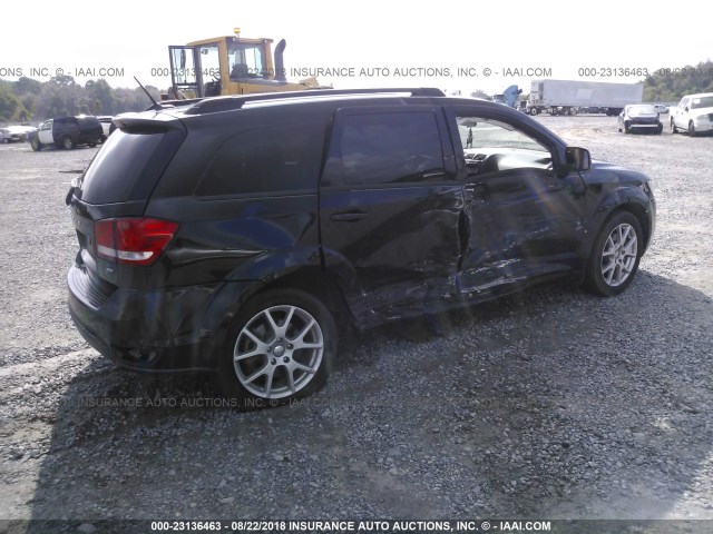 3C4PDCBB0ET270939 - 2014 DODGE JOURNEY SXT BLACK photo 4