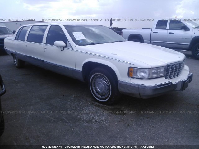 1G6DW52P8RR721461 - 1994 CADILLAC FLEETWOOD BROUGHAM WHITE photo 1