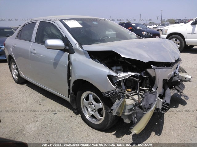 JTDBL40E29J004481 - 2009 TOYOTA COROLLA LE/XLE 银色 照片 1