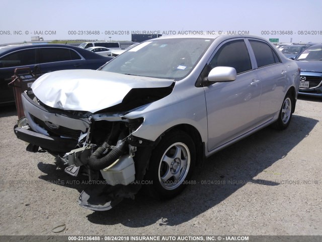 JTDBL40E29J004481 - 2009 TOYOTA COROLLA LE/XLE 银色 照片 2
