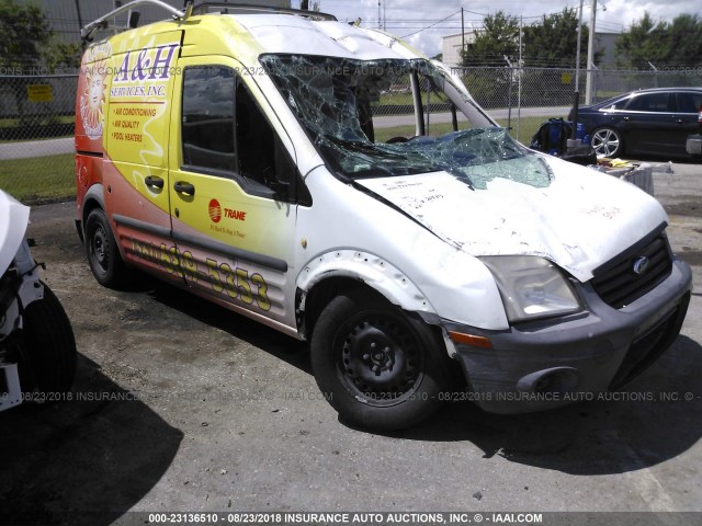 NM0LS7AN5BT050210 - 2011 FORD TRANSIT CONNECT XL YELLOW photo 1