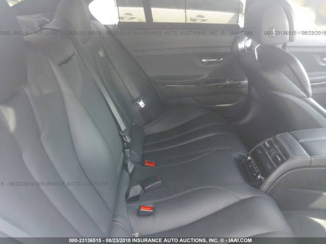 WBA6D0C56GG432676 - 2016 BMW 640 I/GRAN COUPE GRAY photo 8