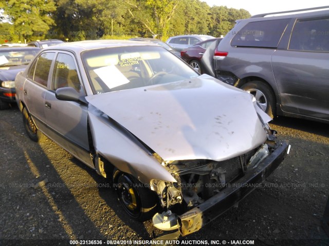 1Y1SK5281YZ406374 - 2000 CHEVROLET GEO PRIZM LSI 棕色 照片 1