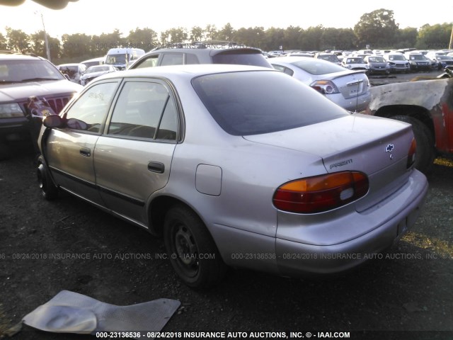 1Y1SK5281YZ406374 - 2000 CHEVROLET GEO PRIZM LSI TAN photo 3