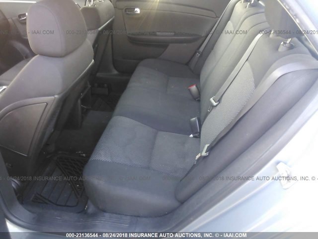 1G1ZH57B69F177840 - 2009 CHEVROLET MALIBU 1LT ნაცრისფერი ფოტო 8