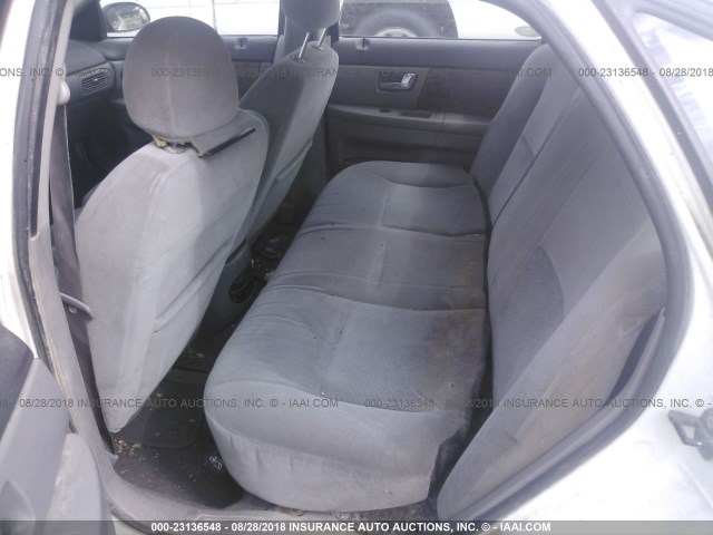 1FAFP52UX3A117849 - 2003 FORD TAURUS LX WHITE photo 8