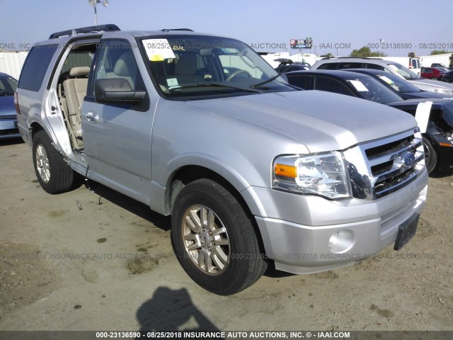 1FMJU1H58BEF46447 - 2011 FORD EXPEDITION XLT/KING RANCH SILVER photo 1